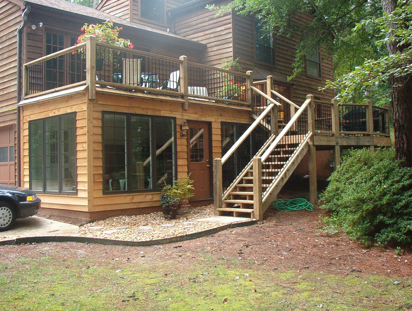 Custom deck and framing Georgia